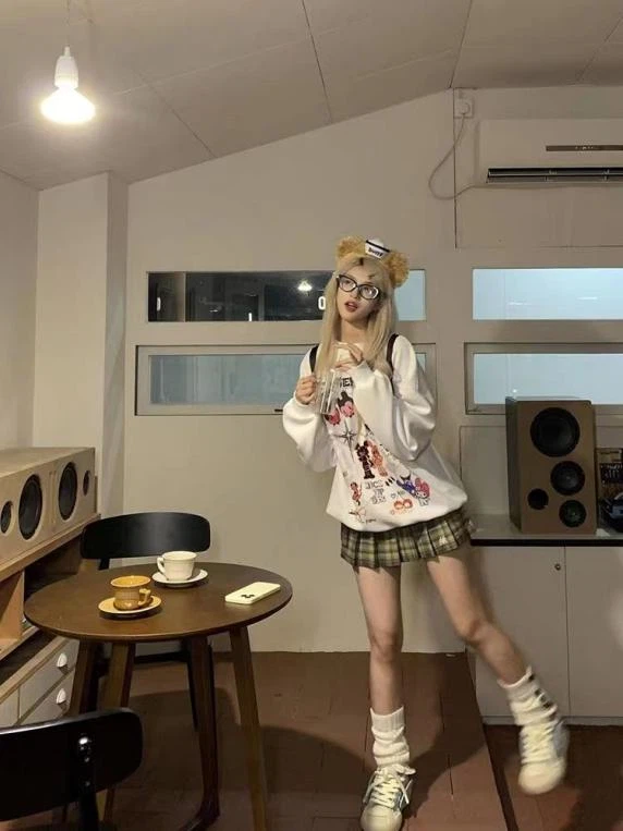 Slatka majica s printom crtića